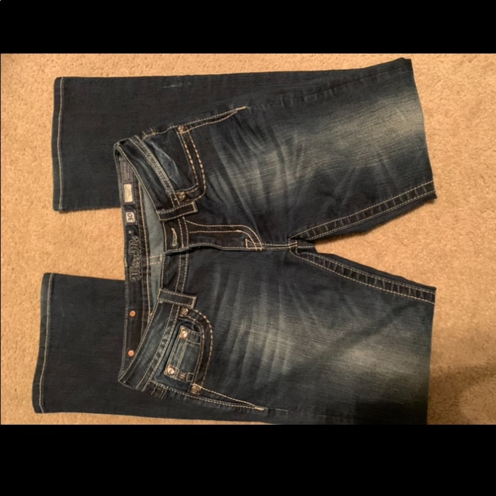 Miss me dark blue jeans